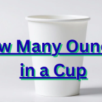 How Many Ounces in a Cup